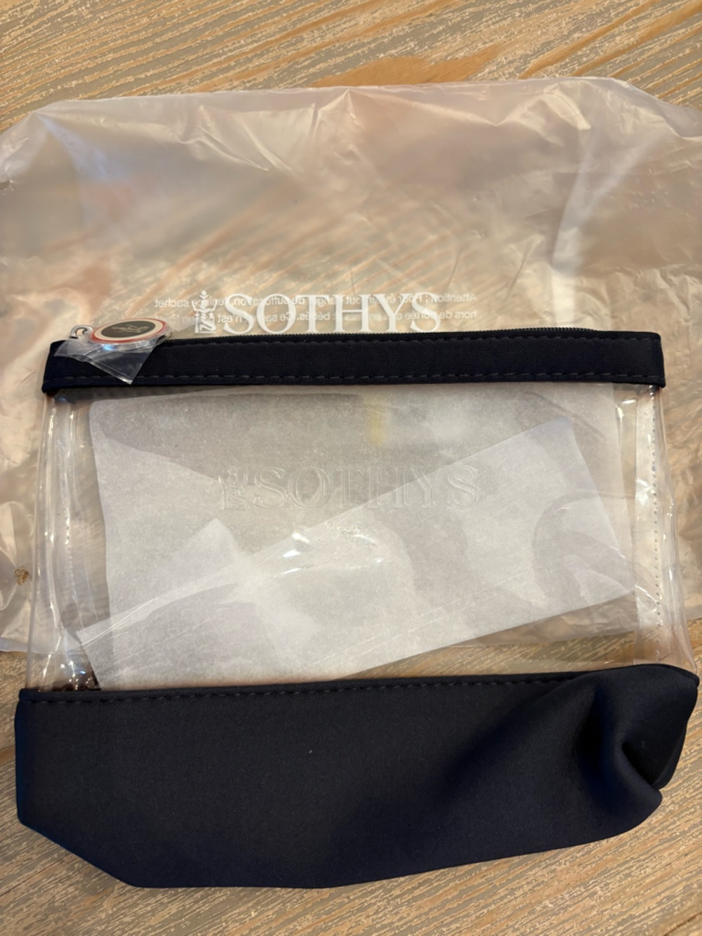 SOTHYS Paris Clear And Blue Cosmetic Pouch